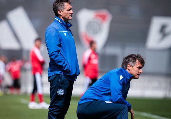 River se impuso 3 a 2 ante Vélez en Ezeiza. Foto: Agencia NA (@velez).
