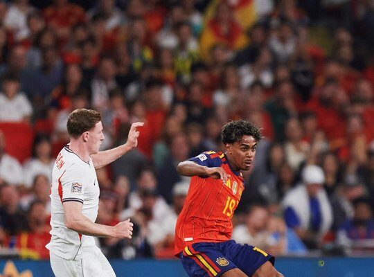 España derroto a Inglaterra Foto: Agencia NA (@seleccionespañola)