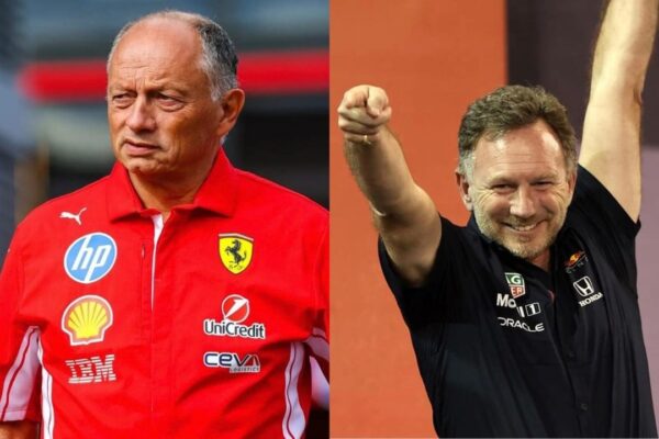 Vasseur cuestionó la postulación de Horner a Ferrari. Foto: Agencia NA (Redes).