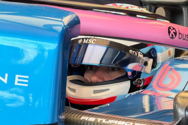 Colapinto recibió una sanción por el choque generado en el GP de Azerbaiyán. Foto: Agencia NA (@AlpineF1Team)