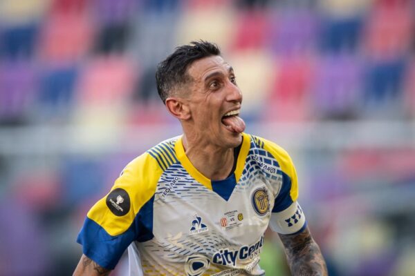Ángel Di María criticó a Estudiantes por los incidentes del final del partido. Foto: Agencia NA (@Rosario Central)