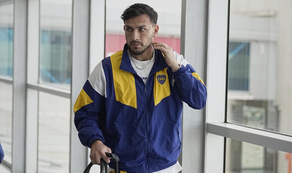 Paredes tendrá descanso en Boca, pensando en la Sudamericana. Foto: Agencia NA (@bocajrsoficial).