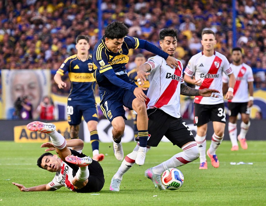 Boca y River jugarán en la Bombonera. Agencia NA (Juan Foglia)