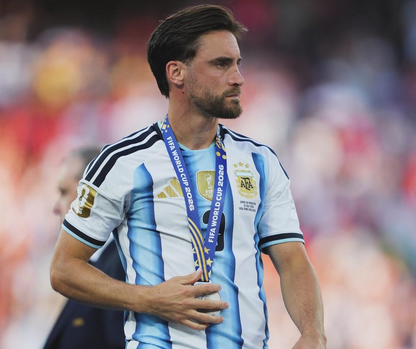 Tagliafico fue muy crítico sobre el papel de la Argentina en la final. Foto: Agencia NA (@tagliafico3).