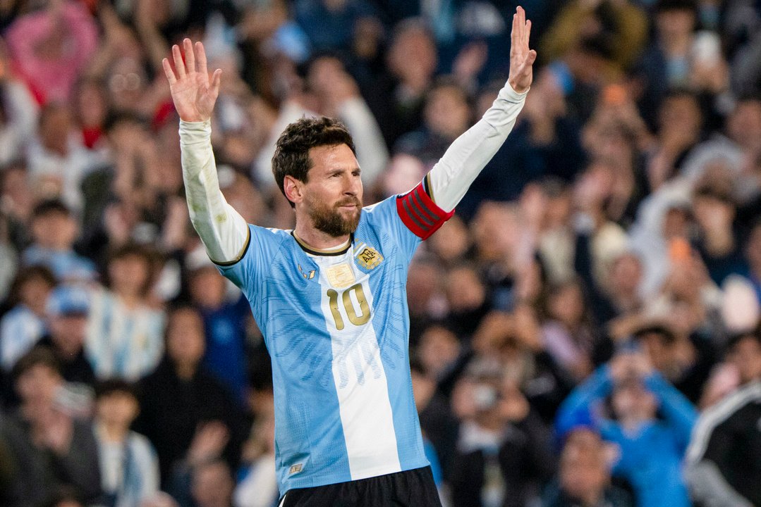 Messi previó a su despedida en la Selección. Foto: Agencia NA (Claudio Fanchi)