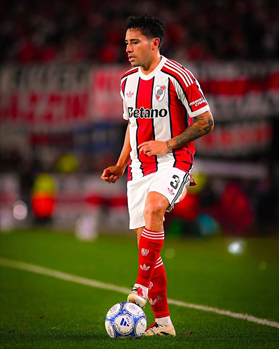 River recupera a Francisco Ortega para el partido contra Sarmiento de Junín. Foto: Agencia NA (FranciscoOrtega)