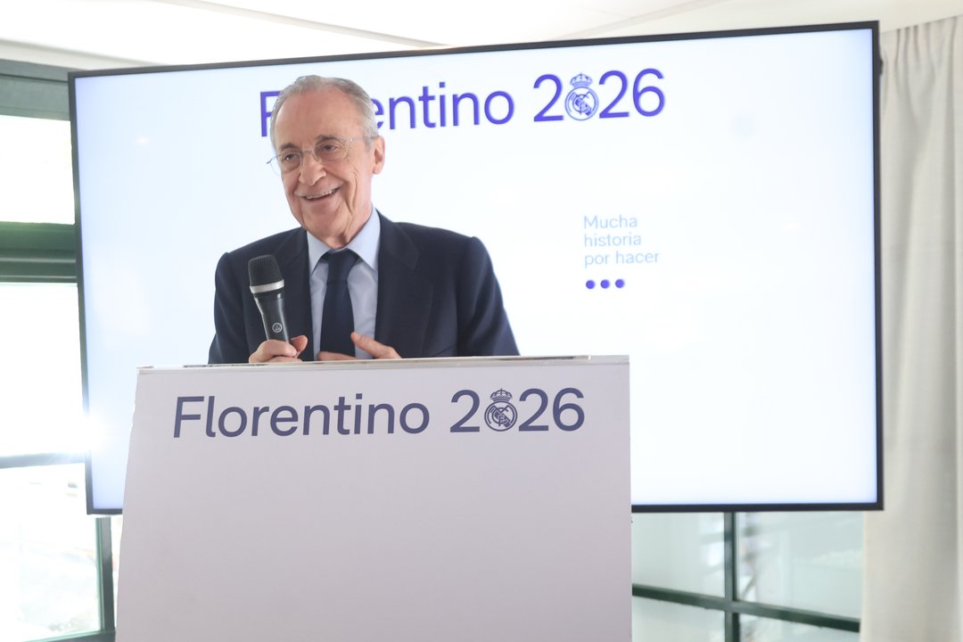 El presidente del Real Madrid, Florentino Pérez. Foto: Agencia NA (@Florentino2026_).