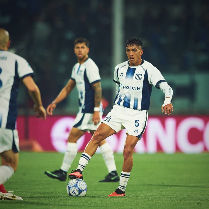 Matías Galarza no ocultó sus ganas de ser jugador de Boca. Foto: Agencia NA (@matigalarza25).