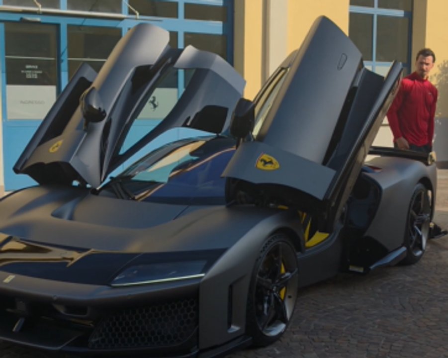 Ibrahimovic se autorregaló una Ferrari de más de 3,6 millones de euros. Foto: Agencia NA (Captura)
